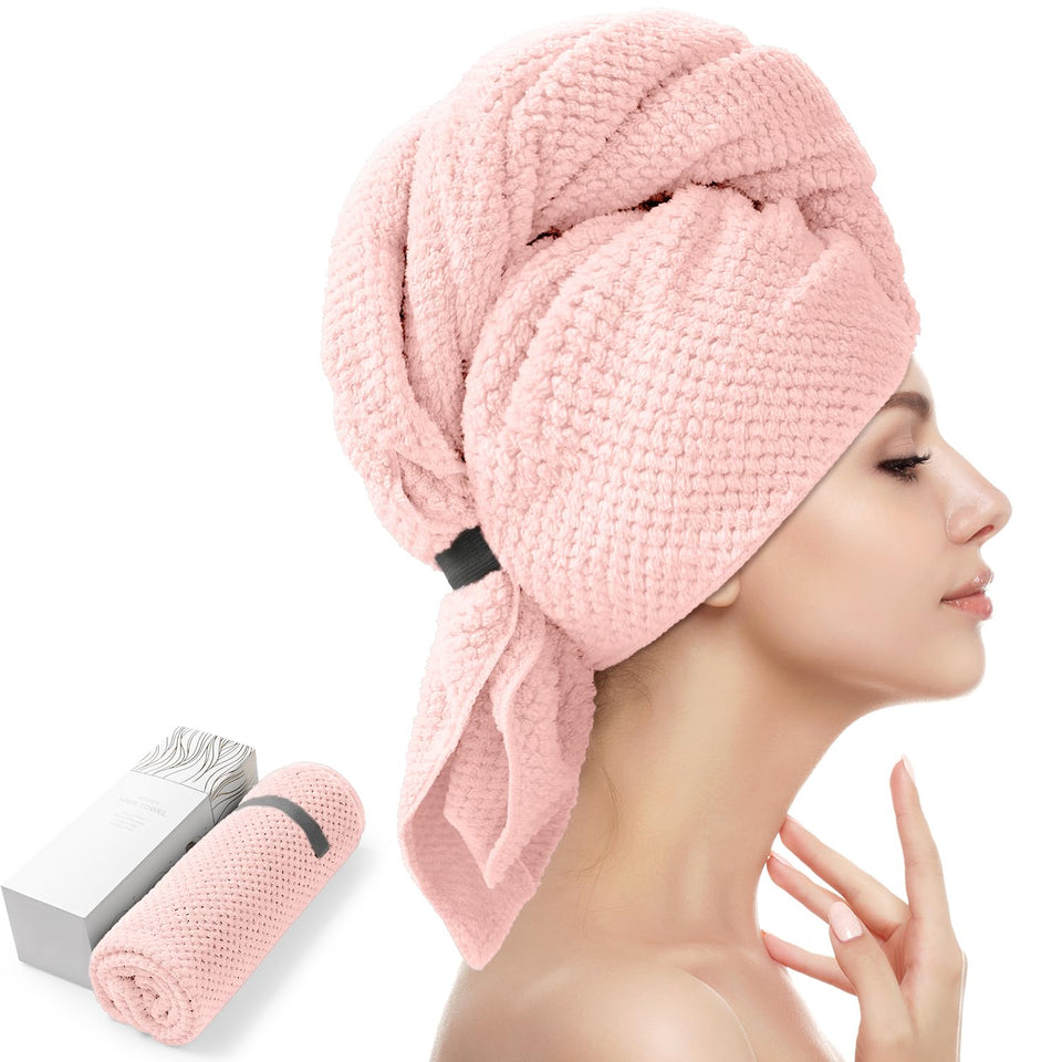 YFONG full towel spread flat showing generous size and fast absorption
