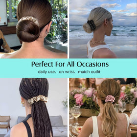 YFONG open gift box with scrunchies highlighting elegant packaging and ideal gifting benefit