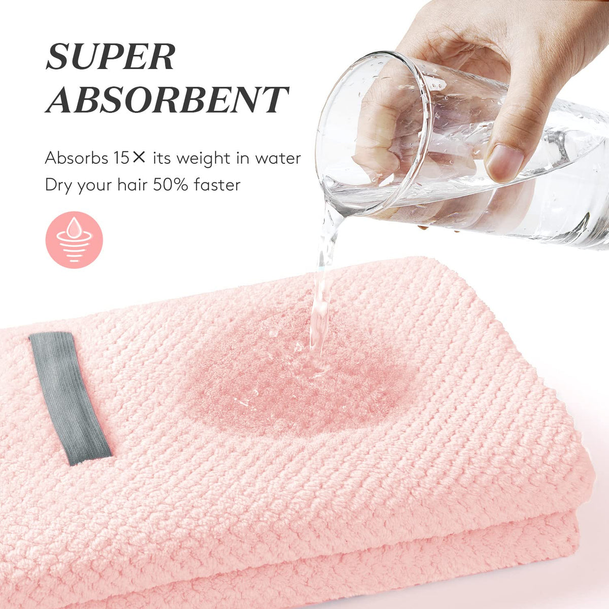 YFONG towel in bathroom lifestyle scene for convenient daily routine