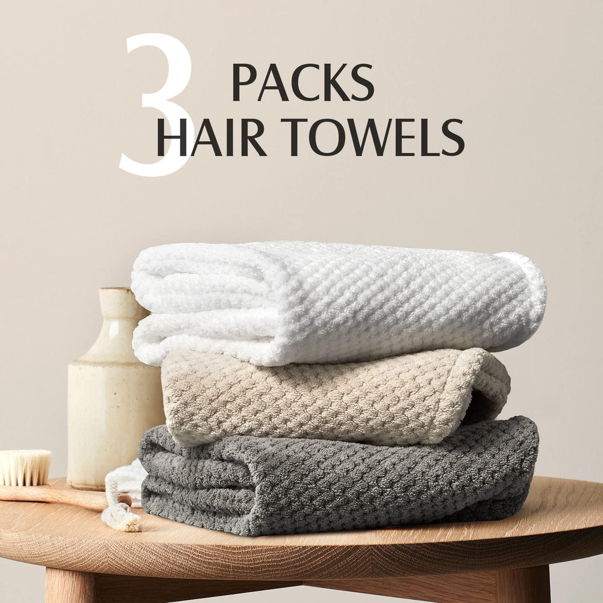 YFONG towel tucked in travel bag illustrating portability and quick-dry benefit on trips