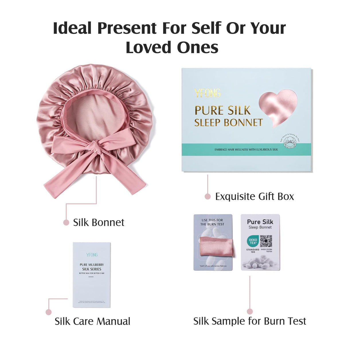 YFONG luxury gift box with bonnet ready to present as a thoughtful gift