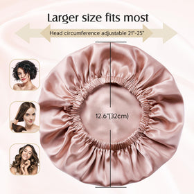 YFONG on model nighttime use demonstrating frizz-reduction benefit
