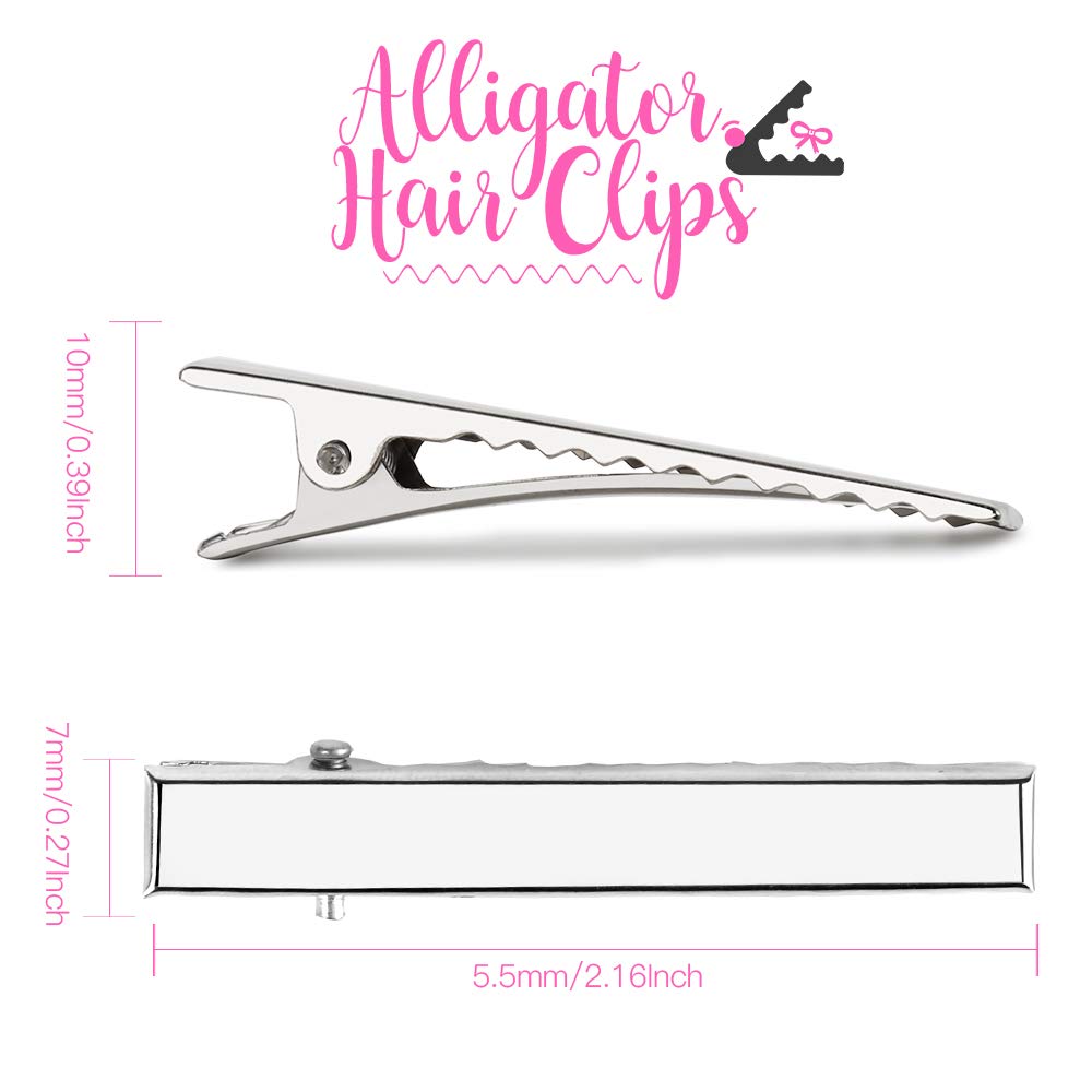 YGDZ close-up of clip teeth and spring for secure hair hold