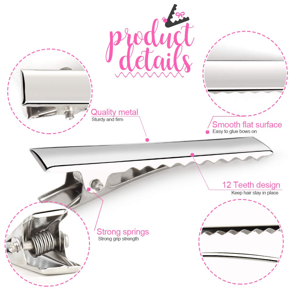 YGDZ flat top metal clip detail with smooth finish for easy decorating