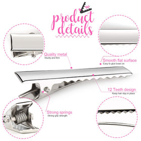 YGDZ flat top metal clip detail with smooth finish for easy decorating