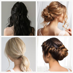 YGQQOY model using filler to form a polished bun for hold
