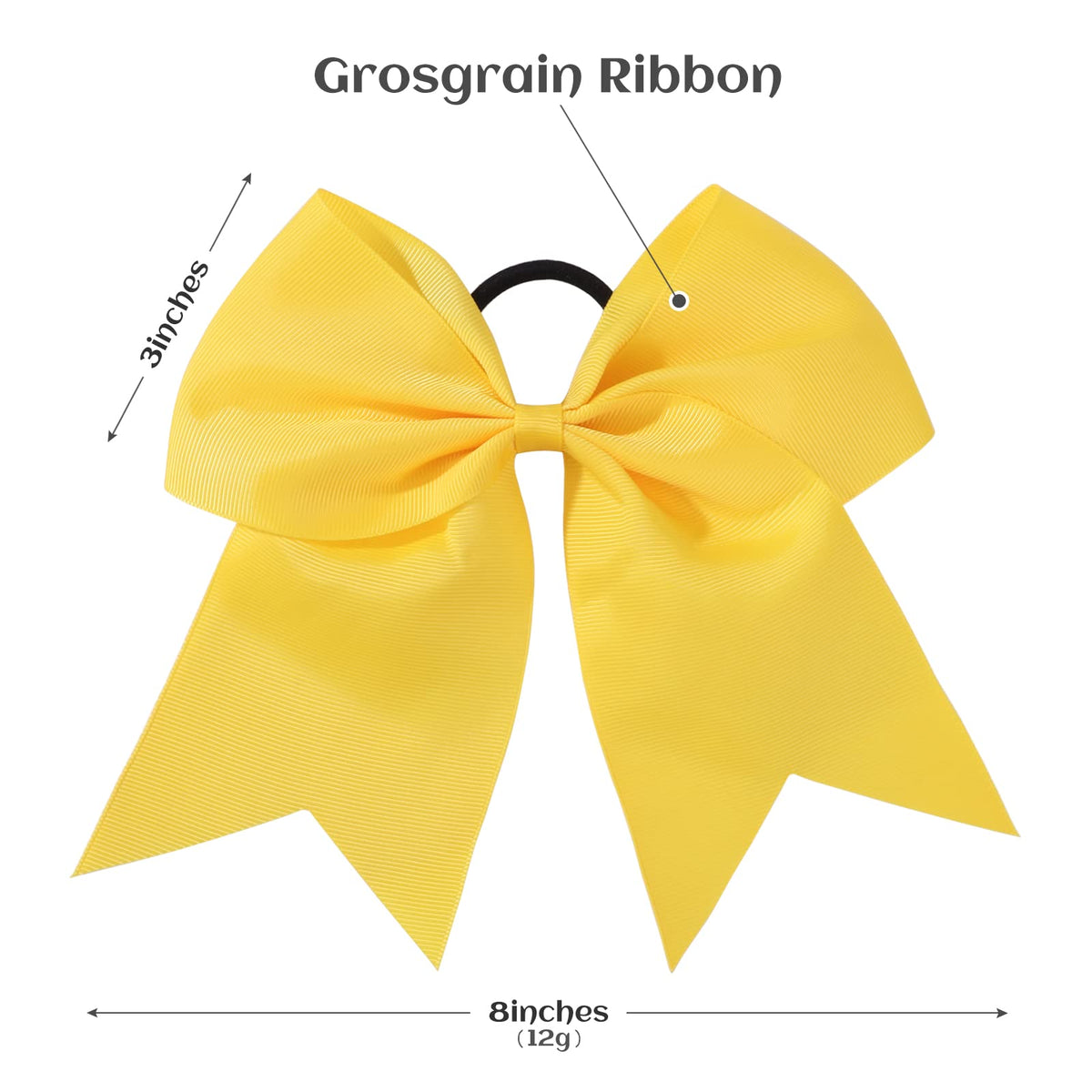 YHXX YLEN close-up of grosgrain ribbon texture highlighting durable finish and long-lasting shape