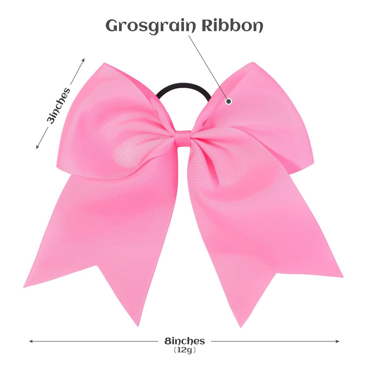 YHXX YLEN close-up of grosgrain ribbon texture for durable hold