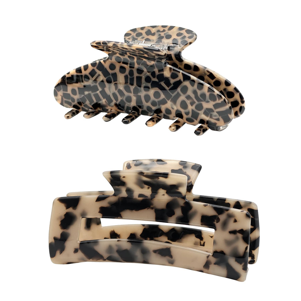 YIERSO front packaging showing two black and brown clips for gifting