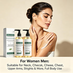 Yiishuiil in bathroom lifestyle scene promoting post-shower use