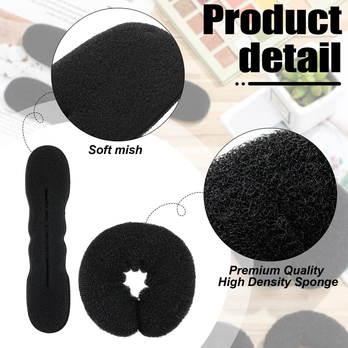 Yinder foam texture close-up highlighting soft sponge for gentle, slip-resistant hold