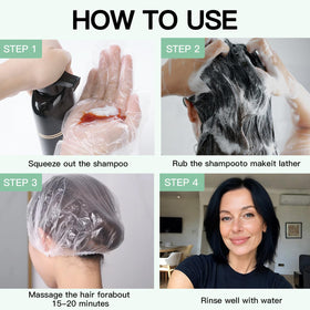Yioscci before and after gray coverage for visible results