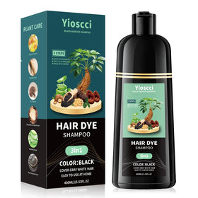 Yioscci front packaging showing bottle and benefits