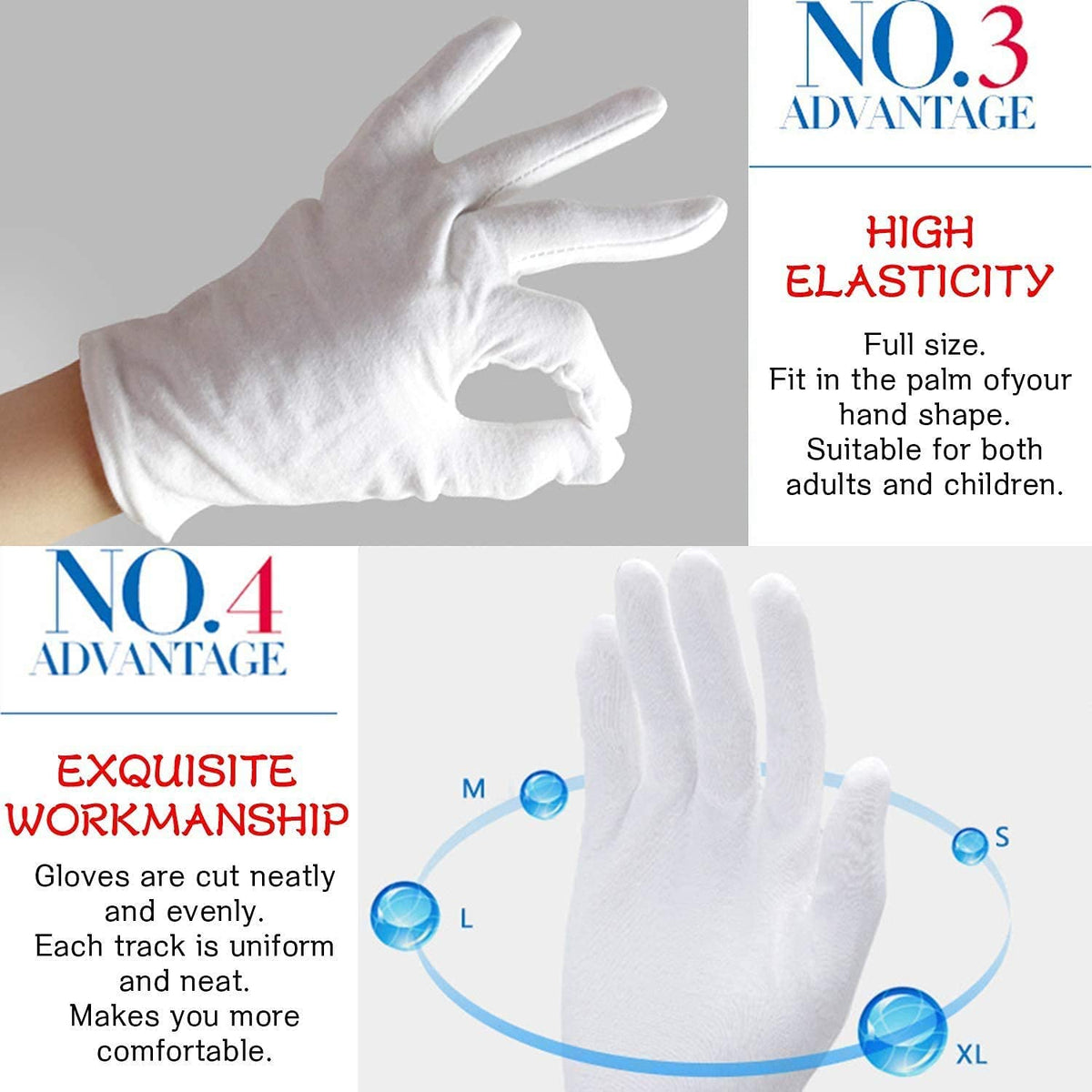 YITIAOYU gloves worn in a ceremonial setting for clean, formal presentation