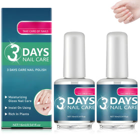 YJW front packaging of 3 Days Nail Care showing bottles and box for easy identification and storage