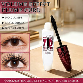 YJW mascara wand detail displaying bristles that separate and define lashes