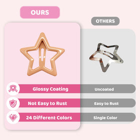 YLMUSU clip securing bangs in model hair for non-slip hold and comfortable wear