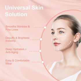 YLOTRE close-up of hydrogel texture and serum beads for fast hydration
