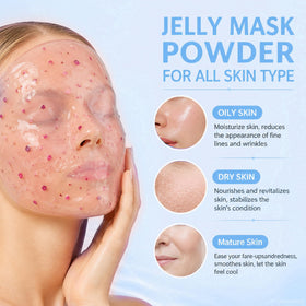 YMEYFAN powder texture close-up highlighting fine, easy-to-mix formula