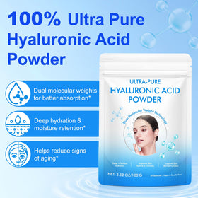 YMFGPFYL powder texture close-up highlighting fine particles for fast hydration