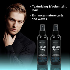 YMIR NEIL being applied to damp hair illustrating easy styling and added volume