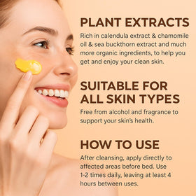 YOCMIPS scar relief scrub applied on skin demonstrating smoothing benefit