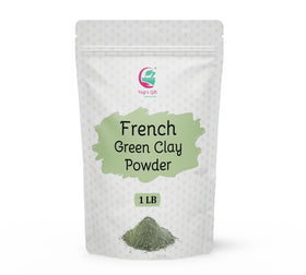 YOGI’S GIFT front packaging of French green clay powder showing brand and product size
