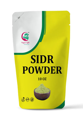 YOGI’S GIFT front pouch showing Sidr powder and natural packaging benefit