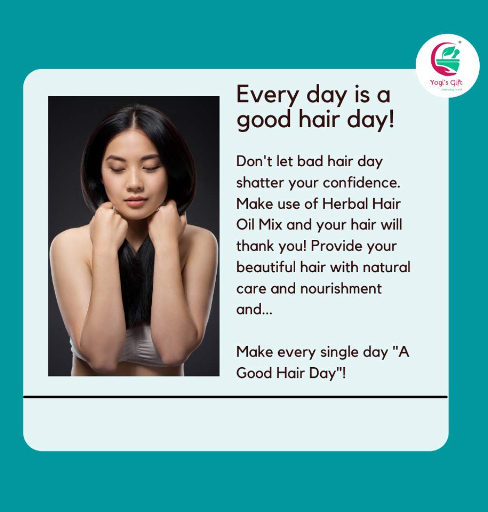 YOGI’S GIFT size and packaging comparison against a hand to show sachet scale