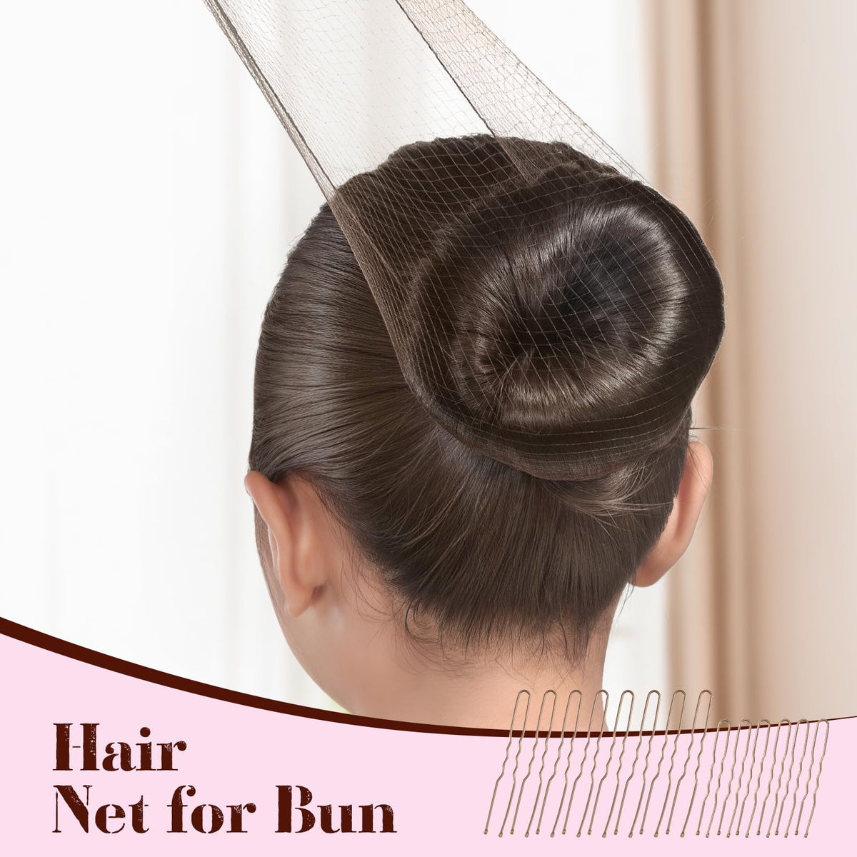 Yogode bobby pins and wax stick laid out for easy, secure styling