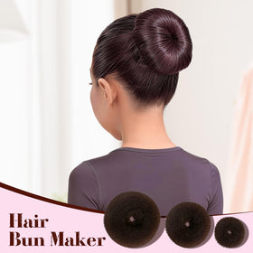Yogode hair nets and organized pins laid out for fast selection and security