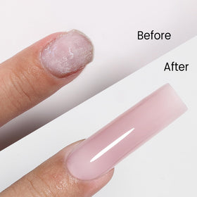 YOKE FELLOW gel texture close-up showing smooth self-leveling consistency for easy shaping