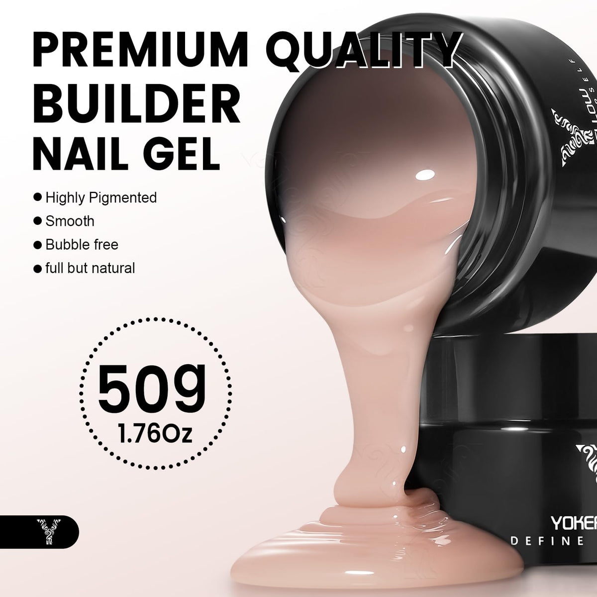 YOKE FELLOW product label and ingredient panel highlighting vegan formula