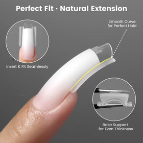 YOKEFELLOW application in hand demonstrating quick sandwich-style gel placement benefit