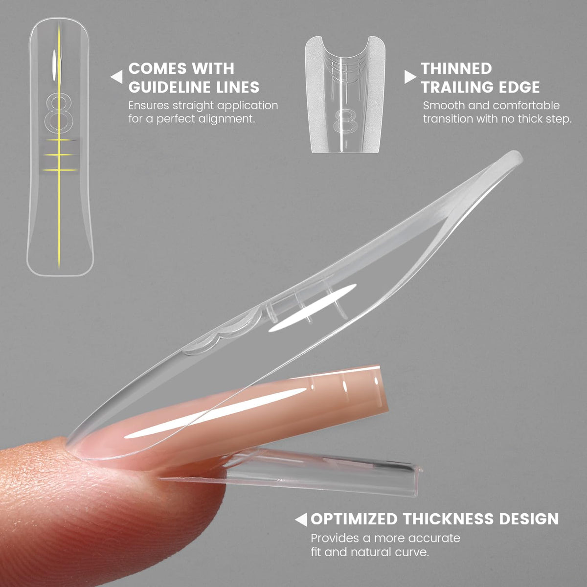 YOKEFELLOW arranged size chart displaying 15 form sizes for accurate fit