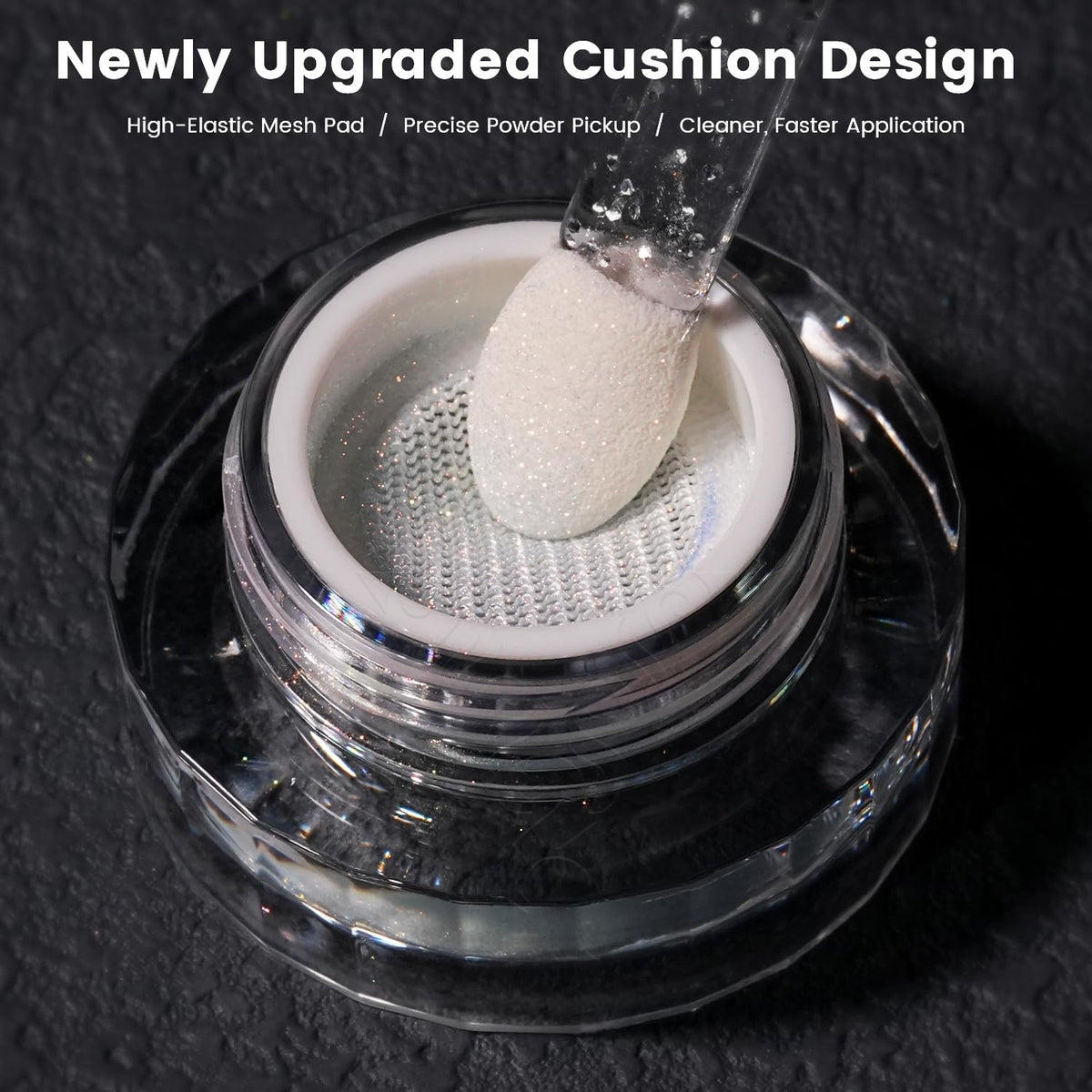 YOKE FELLOW ultra-fine powder texture macro for smooth application benefit