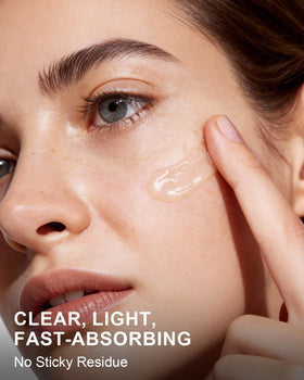 Yoken applying aloe to face for lightweight hydration and breathable finish