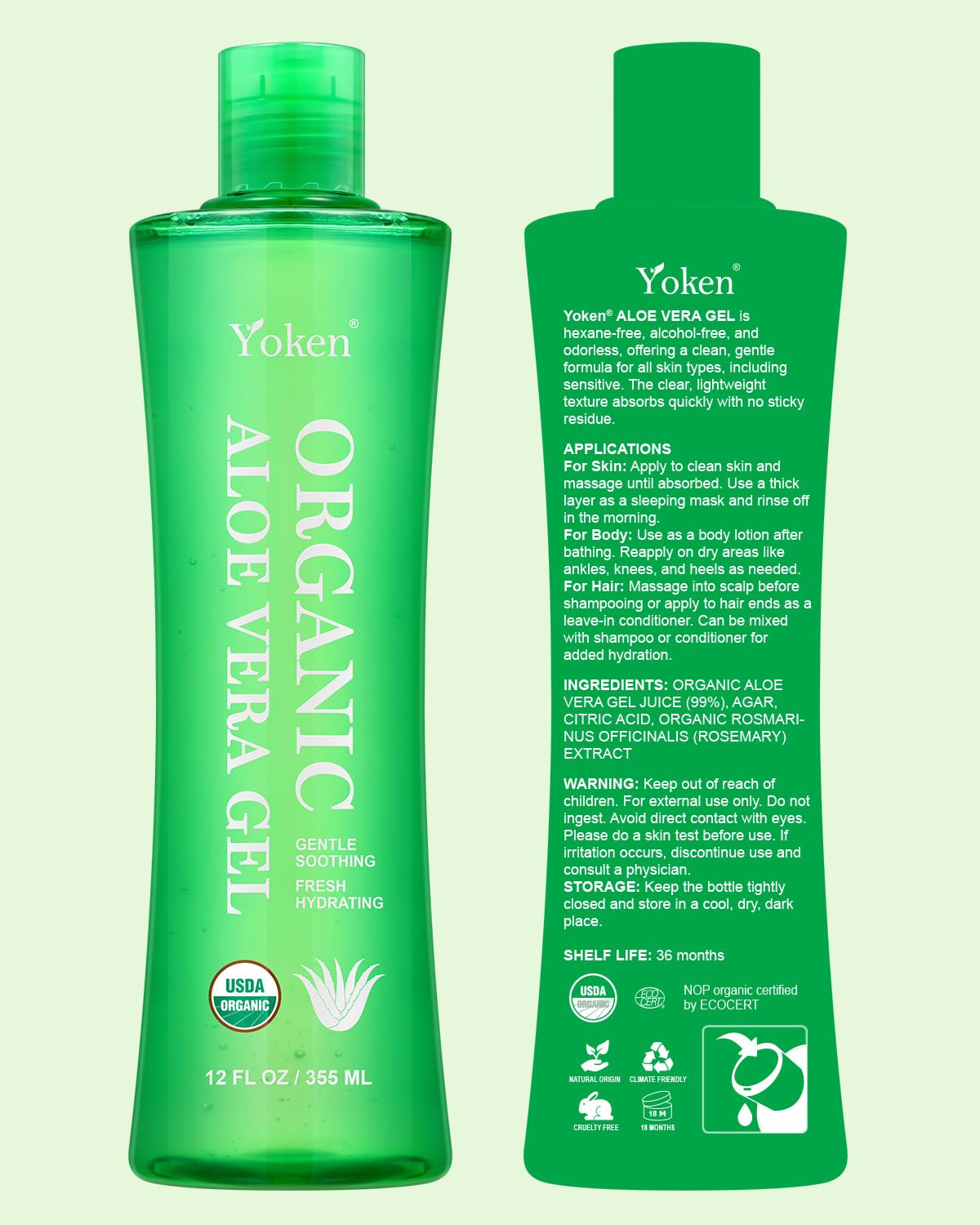 Yoken bottle in a beach bag illustrating portability and warm-weather use