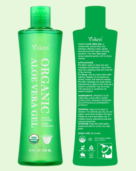 Yoken bottle in a beach bag illustrating portability and warm-weather use