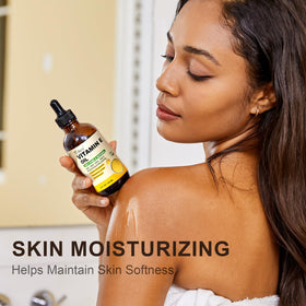 Yoken application on hand illustrating easy absorption and improved skin feel
