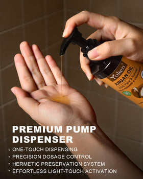 Yoken argan oil massaged into nails and cuticles to condition them