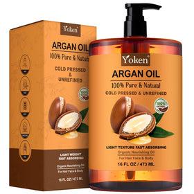 Yoken front bottle view showing full 16 fl oz packaging and label benefits