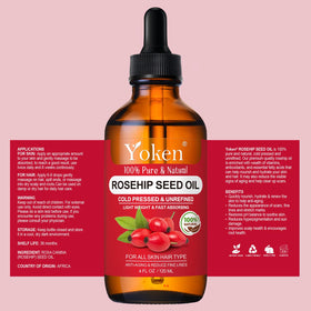 Yoken bottle on bathroom shelf lifestyle shot showing daily routine benefit