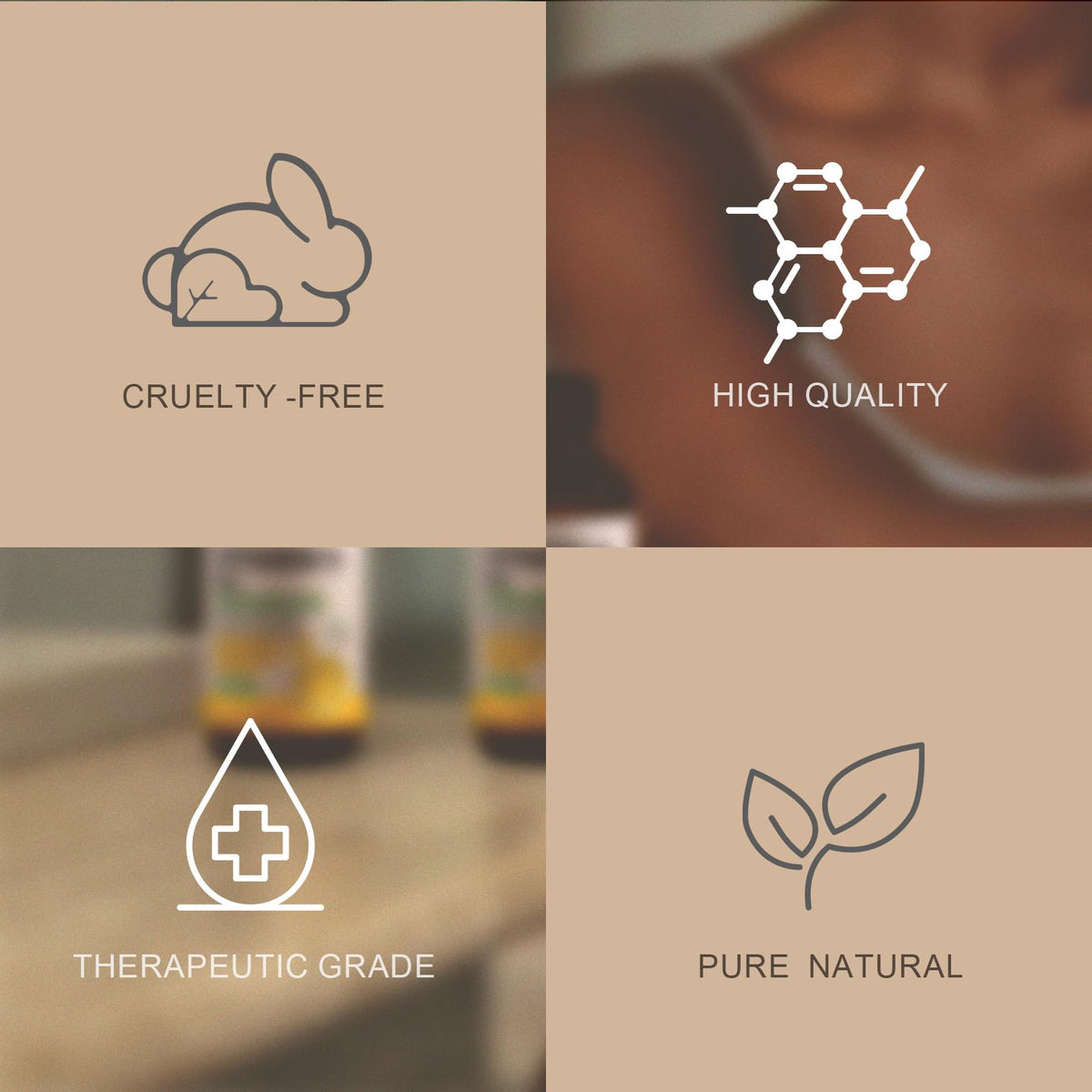 Yoken bottle next to towel lifestyle scene conveying spa-like hydration benefits