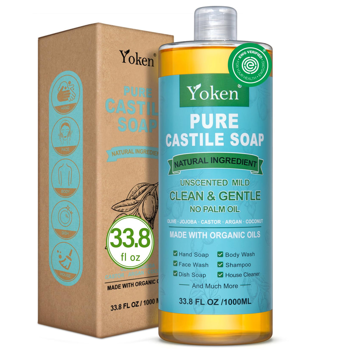 Yoken front bottle 33.8 fl oz showing clean packaging and concentrated benefit