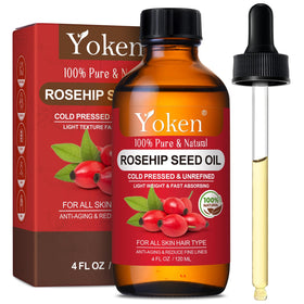Yoken front bottle showing clean packaging and clear oil benefits