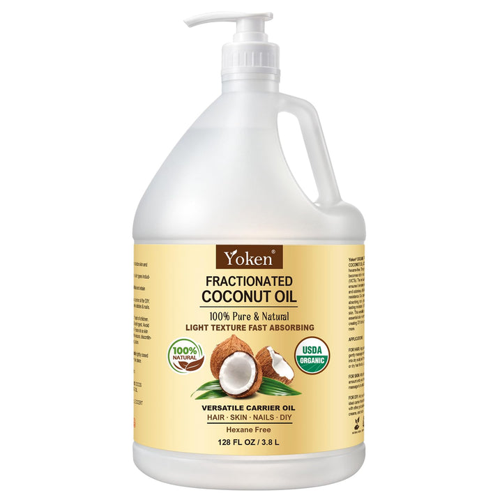 yoken front gallon jug showing product and easy pour for bulk use