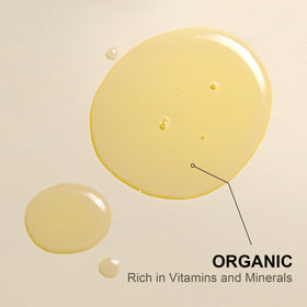 Close view of amber Yoken bottle and cap protecting oil freshness