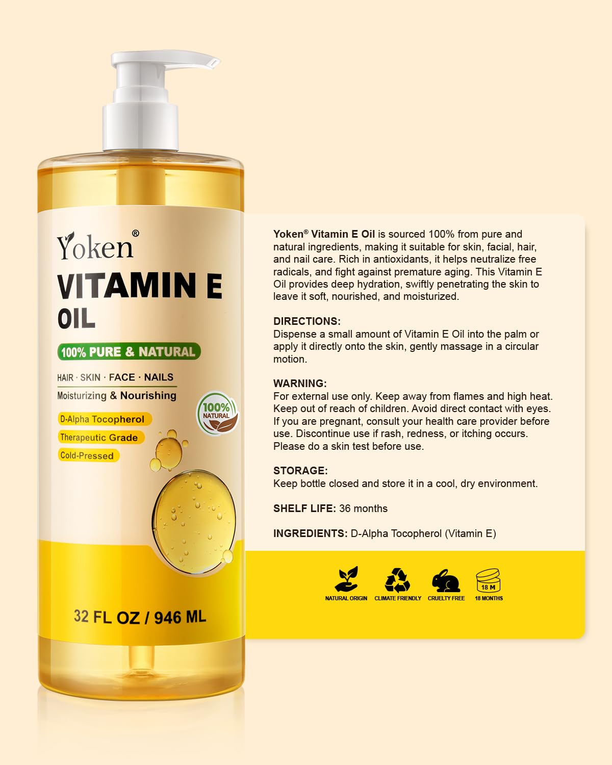 Yoken bottle in bathtub lifestyle setting displaying calming DIY bath and body use