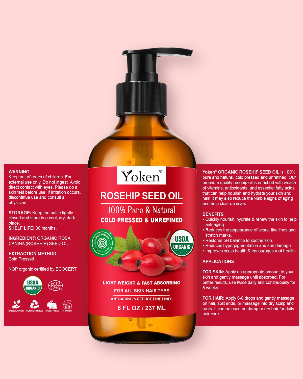 Yoken on bathroom counter in lifestyle setting suggesting daily use